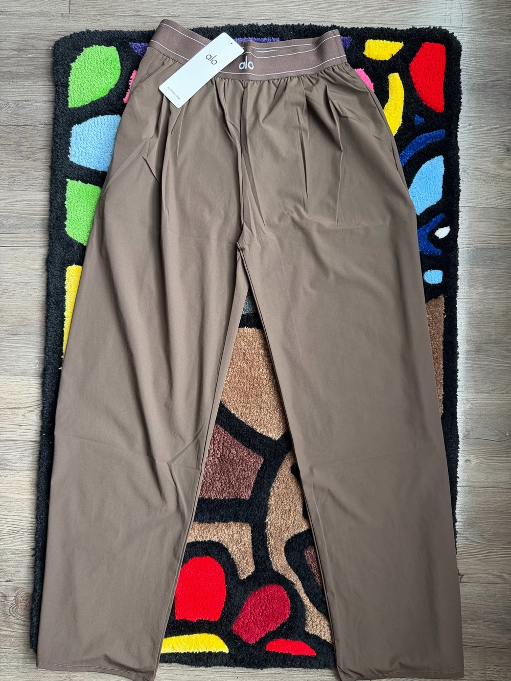 Alo Brown Suit Up Trousers